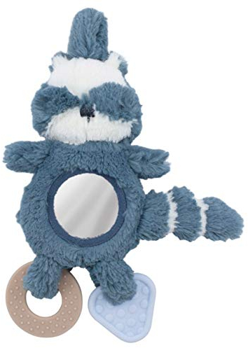 Sebra Activity-Spielzeug für Babyschale, Waschbär, Forest Lake Blue