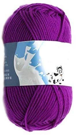 Il! 6 Tabletten aus Acrylwolle Violett
