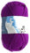 Il! 6 Tabletten aus Acrylwolle Violett