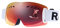 Ravs Universal Skibrille extrem leicht-Doppel Scheibe 100% UV-Schutz Max Vision Lens Sphärischelmkompatibel DOP