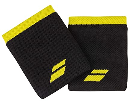 Babolat Logo Jumbo Armband In Schwarz Und Gelb