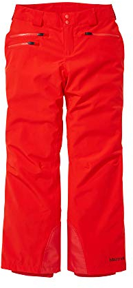 Marmot Damen wasserdichte Ski- Und Snowboard-Hose, Atmungsaktive Funktionshose, Schneehose Zum Wandern Und Langlauf Wm's Slopestar Pant, Victory Red, L, 79740