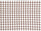 Foglish Brown Plastic Garden Fencing Mesh Netting Climbing Plants Vegetables Pets 5m x 0.5m x 20mm
