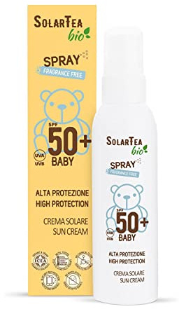 BEMA SOLARTEA BIO CREMA SOLAR BEBE SPRAY SIN FRAGANCIA 100ML VAPORIZADOR