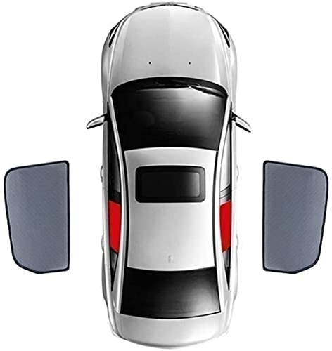 Autofenster-Sonnenschutz für VOLVO XC60 2018 2019, Seitenfenster Der Jalousien VollstäNdig Bedeckte Beschattung Anti-Moskitonetz-Schutz für Kinder/Babys/Erwachsene