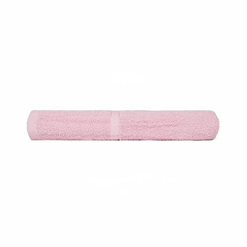 Brentfords 100% Cotton Bathroom Face Cloth – Premium Quality, Super Absorbent & Quick Drying Face Towel - Luxury Single - Blush Pink - 30 x 30cm