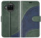 BoxTii Cover per Xiaomi Mi 10T Lite 5G, Custodia in PU Pelle Portafoglio per Xiaomi Mi 10T Lite 5G, Magnetica Cover a Libro con Slot per Schede, Verde
