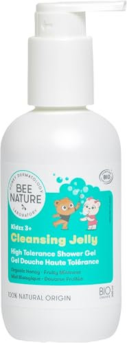 Bee Nature - Gel Douche Enfant - Nettoyant et Hydratant - Bio Miel - Soulager Eczéma - Sans Savon - pour Tous Types de Peau - 100% Biodégradable et Recyclable - 200ml.