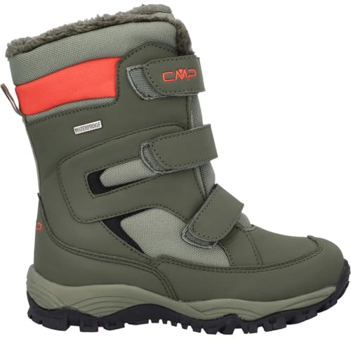 CMP - Kids Hexis Snow Boot Wp, Militare, 33