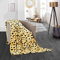 FEBE Kuscheldecke Leopard Tagesdecke mikrofaser sofadecke kuschelig flauschig Decke für Couch Blanket 130x180 cm