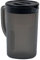 Pichet en Plastique de 2,7 L avec Couvercle, Grande capacité, Résistant aux Hautes Températures, pour L'apparence Exquise du thé au Jus (Noir)