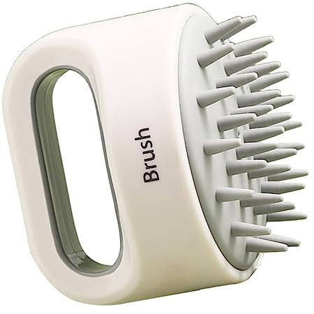 FRCOLOR Kopfhautpflege mit Massagekammbürste Haarshampoo und Massagekämme für Duschbürste Silikonbürste für Kopfhautbürste und Körper