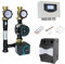 ENVIRON- Set Pumpengruppe + Witterungsgeführter Heizkreisregler Clima600 | Heizkreis mit Drei-Wege-Mischer und Stellmotor Mischer DN25 mit Umwälzpumpe (Pumpe Environ Ecostar 25/6 | 130mm)