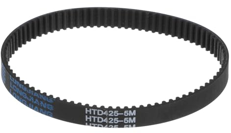 sourcing map HTD5M-425 Gummizahnriemen 85 Zähne Geschlossene Schleife Riemenscheibe Zahnriemen 15mm Breite, 425mm Umfang Synchronriemen