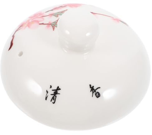 Ciieeo Couvercle De Tasse à Thé En Céramique Couvercles De Couvercle Remplaçable Pour Théière Couvercle De Bouilloire à Thé En Porcelaine Partie Théière Ménage Coupe