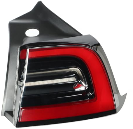 TENREV Auto Rücklicht Komplettsets für Tesla Model 3 Y 2021 2022 2023, Wasserdichte Lichter Sets Rücklicht Komponenten Sicherheit Licht Rücklicht Montage Autoteile,B-right