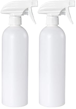 huixiaoqing Empty Spray Bottles (500ml/2Pack) - Adjustable Spray Bottles for Cleaning Solutions - No Leak and Clog - HDPE spray bottle For Plants, Pet, Vinegar, BBQ, and Rubbing Alcohol