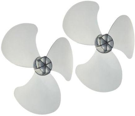CIYODO 2 Stück Kunststoff-lüfterblätter Ersatzteil Für Haushaltstisch Standventilator Reparatur Zubehör