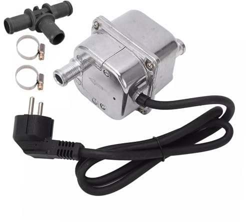 Inscrip Auto-Motorvorwärmer, Auto-Motor-Vorwärmer Verhindert Trockene Verbrennung, Universelle Luft-Standheizung für Wohnmobil, LKW, Wohnmobil, Boot, EU-Stecker, 220 V-240 V (1500W)