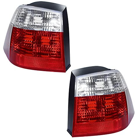 ATEC Germany 2x Heckleuchte links außen Blinker weiß ohne Lampenträger Kompatibel mit BMW 5er Touring (E61)