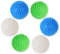 GIBOHOM Bolas Para Lavadora 6 pcs, Bolas de Lavado para Lavadora, Bolas de secado reutilizables, Lavado De Lavandería Secado De La Bola, Pelota Lavadora Para Secadora Para Ropa Más Mullida