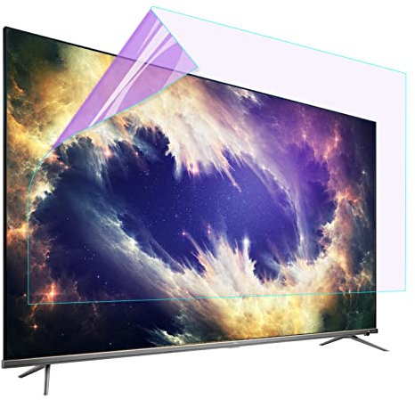 ZBORAVPIX TV Display Guard Protector 65 Inch Anti-Glare TV Film-Anti- Screen Protector,Filter Blocking Blue Light Anti-Glare Film for LCD,LED,4K OLED & QLED HDTV(65(1429 * 804mm))