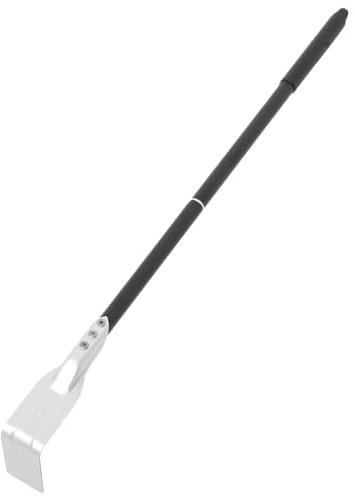 Holzkohle Reinigungsschaber mit Abnehmbarem Aluminiumgriff Reinigungswerkzeug für Herd und Ofen Effizient und Langlebig für Grillliebhaber und Kaminzubehör