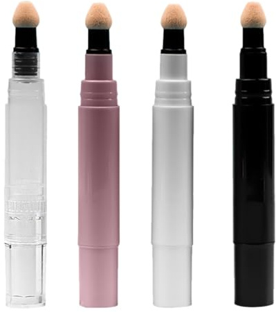 Rougeflasche 5ml PP PC 4 Stück für Flüssige Foundation