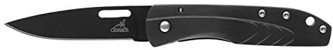 Gerber Unisex - Adult STL 2.5 Folding Pocket Knife Black One Size
