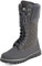 Polar Donna Pelliccia Ecologica Caldo Termica Impermeabile All'Aperto A Passeggio Neve Inverno Suola Di Gomma Calf Stivales - Grigio Tessile - UK6/EU39 - YC0612