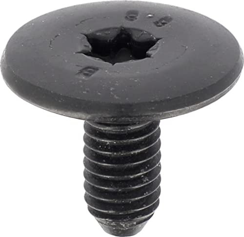 Restagraf - Zylinderschrauben, gewölbt, groß, Torx, speziell für Türschloss – Stahl Klasse 8 – Durchmesser M6 – 1,00 x 13,5 mm – Ref. 1430 – kompatibel mit Dacia, Renault – 20 Stück