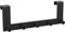 Black Over Door Hangers with 5 Hooks - Over the Door Hooks for Bathroom, Bedroom, or Clothes Storage