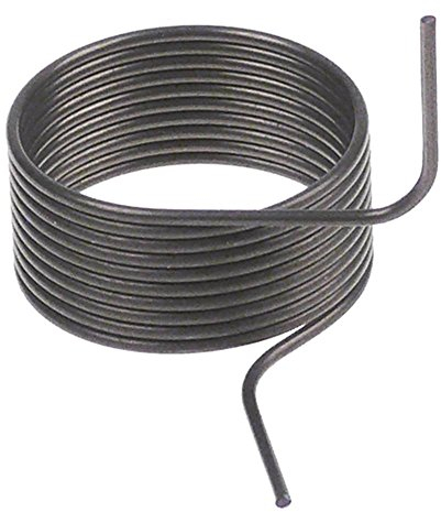Santos Ressort rotatif pour moulin à café Nr40A, N40A, Nr60, Nr6, Nr40, Nr40APPM Ø 35 mm Épaisseur du fil Ø 1,5 mm L1 22 mm L2 22 mm L3 22 mm