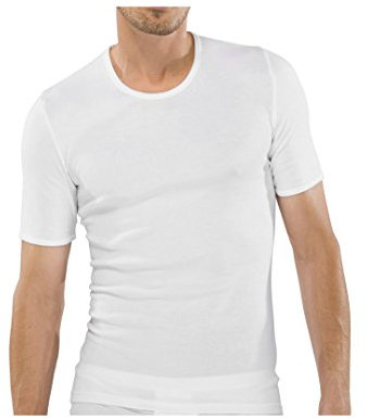 Schiesser Feinripp Crew Neck Shirt 4er Pack White 3XL (9)