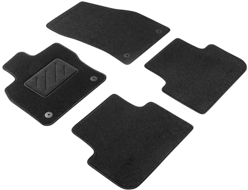 WALSER Comfort Auto Teppiche für VW Tiguan (AD1, AX1) 01/2016-Heute, 100% passgenaue Auto Fußmatten Made in Europe, Fußmatte Auto, Autoteppich Auto, Fussmatten Auto