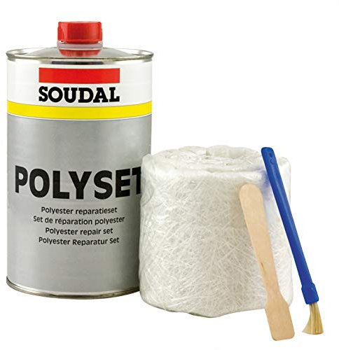 SOUDAL 1000 ml en fibre de verre kit de réparation