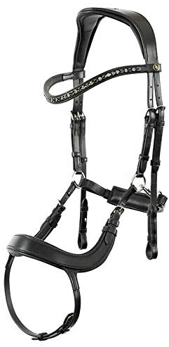 BR Trensenzaum Mirfield schwarz Warmblut (Full)