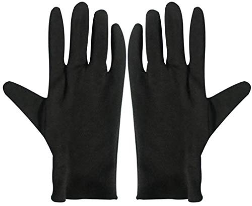 Uonlytech 12 Paare Spa-lotion-handschuhe Prüfungshandschuhe Für Mechaniker Industriehandschuhe Arbeitshandschuhe Schwarze Stretchhandschuhe Op-handschuhe Handgebrauch Handschutz Fräulein
