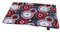 Made in Germany Hundedecke, Mandala Rot, 95 x 135cm für kleine & große Hunde I Flauschige Hunde Sommerdecke, waschbar, trocknergeeignet