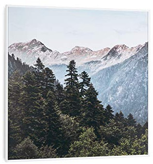 Klarstein Radiateur Infrarouge Mural Intelligent, Chauffage 350W, Panneau Chauffant, APP Mobile, Radiateur Electrique Extra Plat, Salle de Bain, Sans CO2, Faible Conso d'Energie