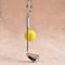MWBLN Porte-clés,Porte-clés de Balle de Golf 3D, Plusieurs Couleurs Style Sportif Hommes Femmes Adolescent Porte-clés Porte-clés 06