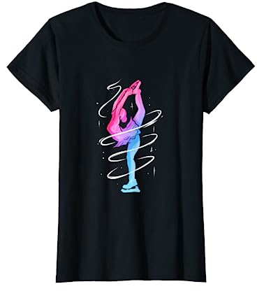 Eiskunstläuferin Geschenk für den Eiskunstlauf Eisläuferin T-Shirt