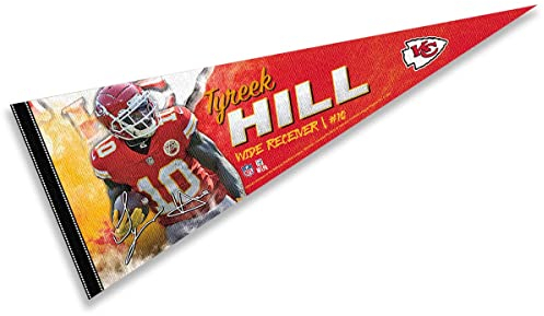 WinCraft Kansas City Chiefs Hill Pennant Banner Flag