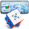 GAN 356 i3 Stickerloser Speed Cube, 3x3 Smart Cube Magnetischer Würfel Intelligentes Tracking, Timing, Bewegungen und Schritte messen mit CubeStation App Puzzle Spielzeug (Roboter Nicht enthalten)