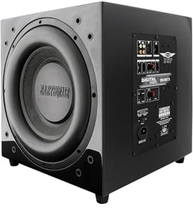 Earthquake Sound MiniMe-DSP-P15 15 1000W DSP Powered Subwoofer Passive Radiator