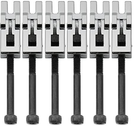 Musiclily Pro 10.8mm Tremolo Steg Sattel Saitenreiter Saddles für Floyd Rose Original/Speical Locking Tremolo System, Chrom(6er Set)