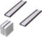 Lot de 30 Porte-étiquettes Magnétiques avec Protecteurs en Plastique Transparent pour étagère en Métal, étiquettes Magnétiques et étiquettes (7.6 x 2.5cm)