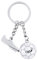 BETESSIN 1Stk. Schlüsselanhänger Fussball Fussballschuh Auto Keychain Anhänger Deko Schlüsselbund mit O-Ring für Erwachsene und Kinder Geschenkidee Autodeko C