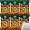 Funny-Frisch Erdnuss Donuts Karamell Style süß & salzig 6er Pack (6x110g Beutel) + usy Block