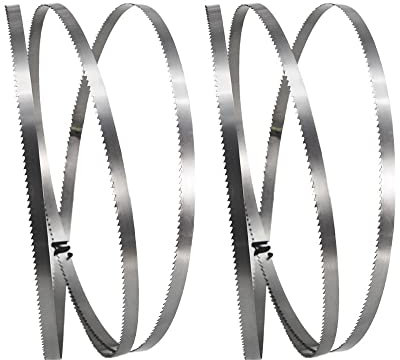 2pcs 1490mm Bandsaw Blade 58 1/2 x 1/4 (6.35) x 10 TPI Woodworking Band Saw Tools Accessories for sch_eppach Basato 1